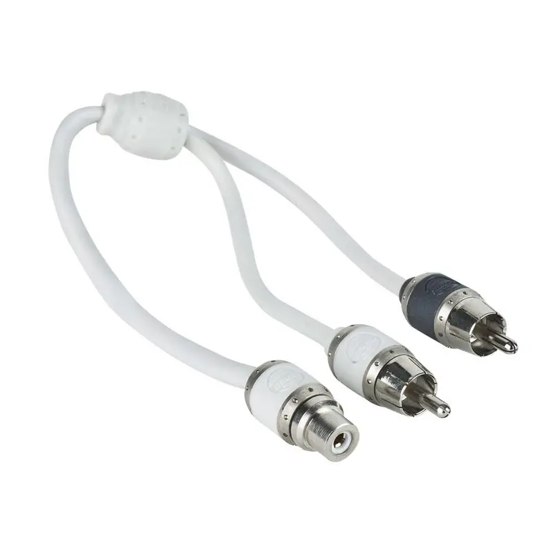 T-Spec V10 Series Rca Audio Y Cable - 2 Channel - 1 Female To 2 Males [V10ry1] 1