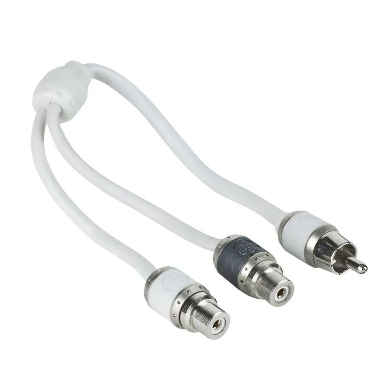 T-Spec V10 Series Rca Audio Y Cable - 2 Channel - 1 Male To 2 Females [V10ry2] 1