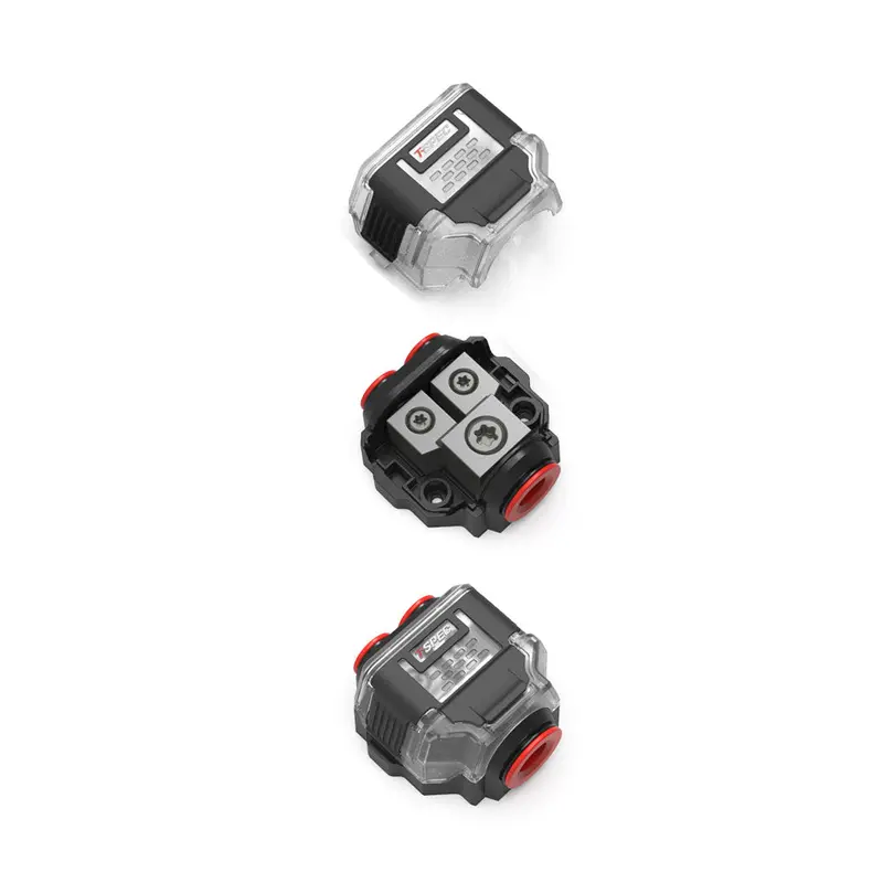 T-Spec Vdb2 2-Position Distribution Block W/Cover [Vdb2] 1