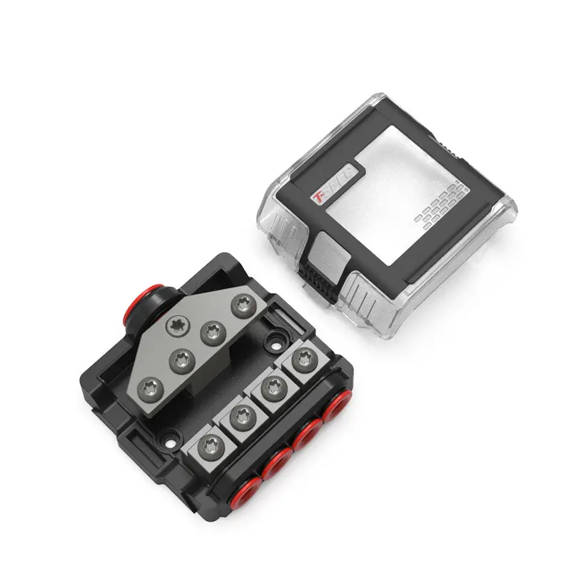 T-Spec Vfdb4 Manl 4 Position Distribution Block W/Cover [Vfdb4] 1