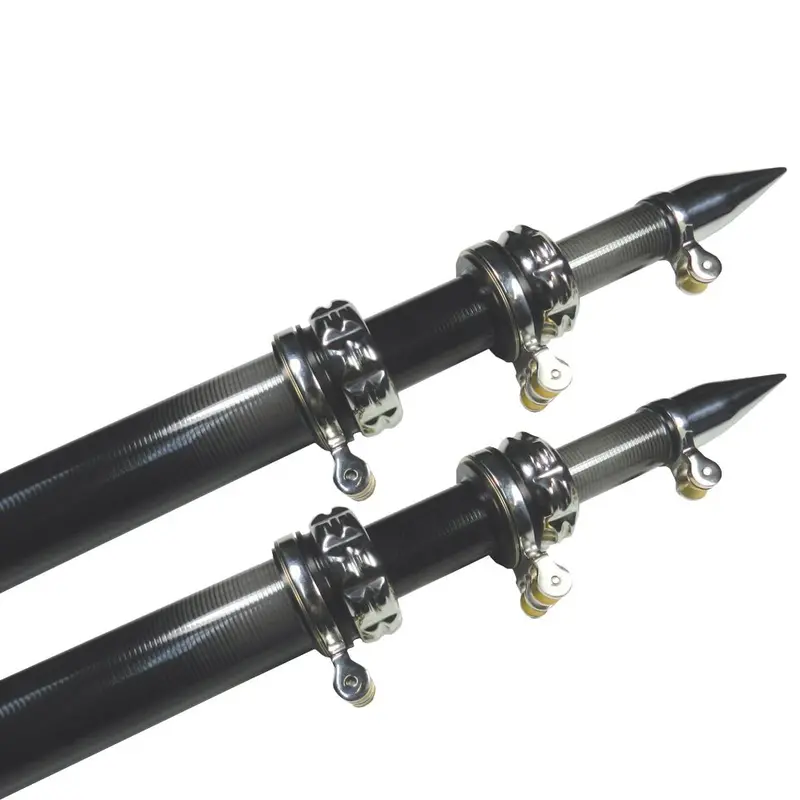 Taco 20' Carbon Fiber Outrigger Poles - Pair - Black [Ot-4200Cf] 1