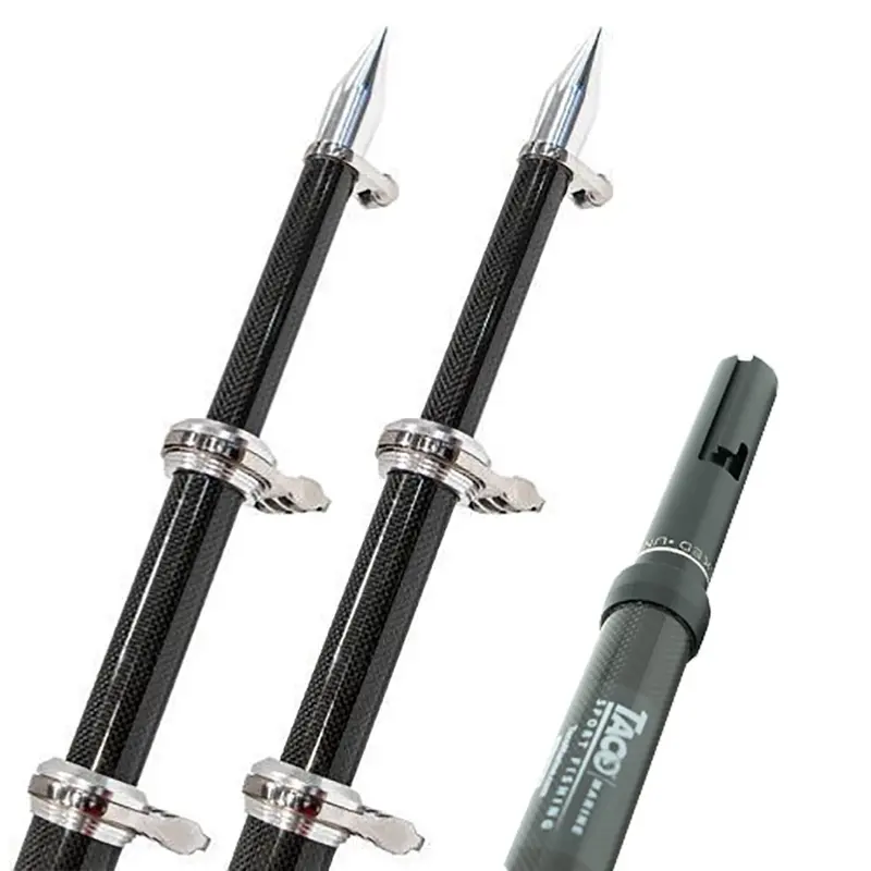 Taco 20 Carbon Fiber Twist  Lock Outrigger Poles F/Gs-450, Gs-500  Gs-1000 Bases - Black [Ot-4200Cf-Hd] 1