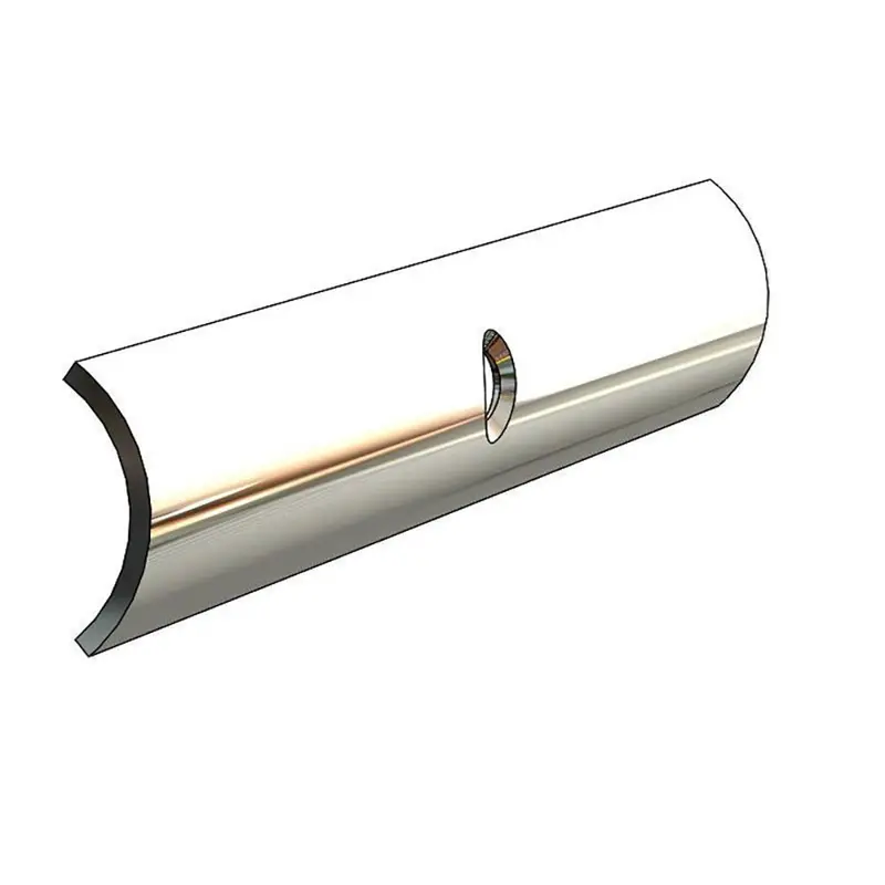 Taco Hollow Back 304 Stainless Steel Rub Rail Insert 3/4" X 6 [S11-4511P6-1] 1
