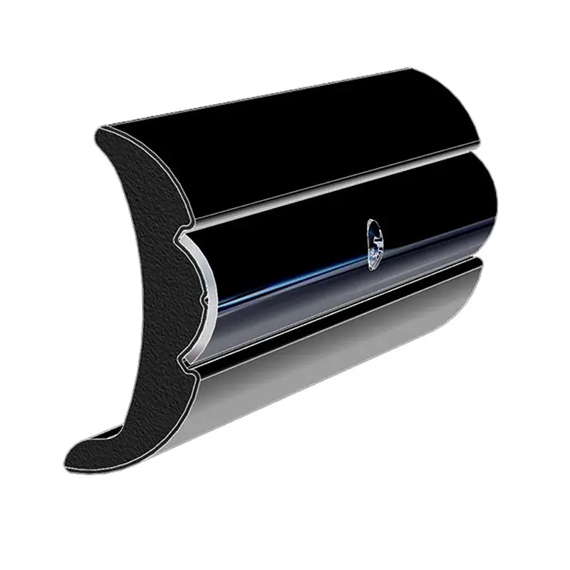 Taco Rigid Vinyl Flex-Core Rub Rail 2" X 7/8" - Black 60 [V21-9906Bka60d-1] 1