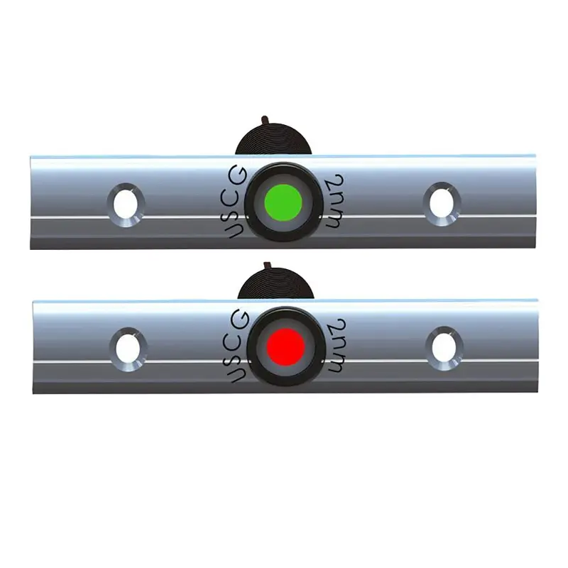 Taco Rub Rail Mounted Led Navigation Light Set - 4" W/Deutsch Plug Port  Starboard [F38-6810B-1] 1