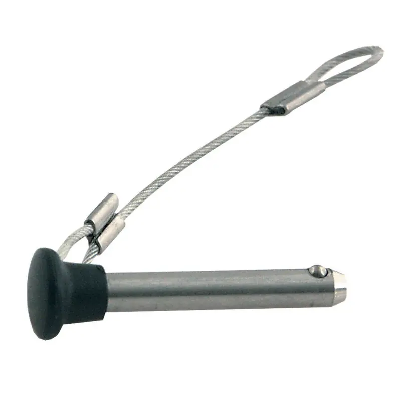 Taco Stainless Steel Pin  Lanyard W/Plastic Knob [F13-0244Bn-1] 1