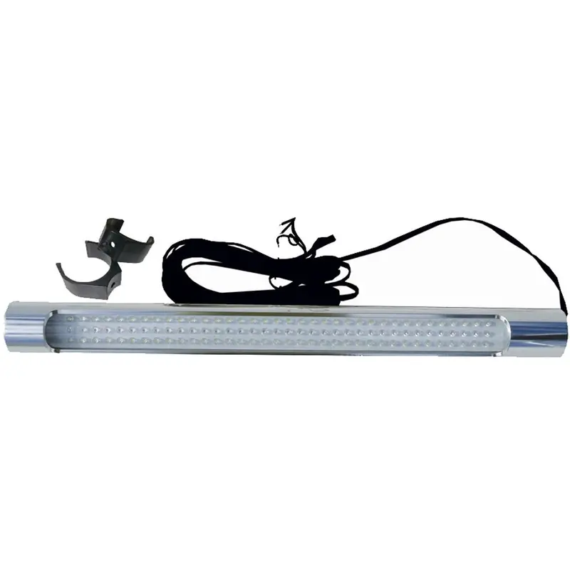 Taco T-Top Tube Light W/Aluminum Housing - White/Red Leds [F38-2050R-1] 1