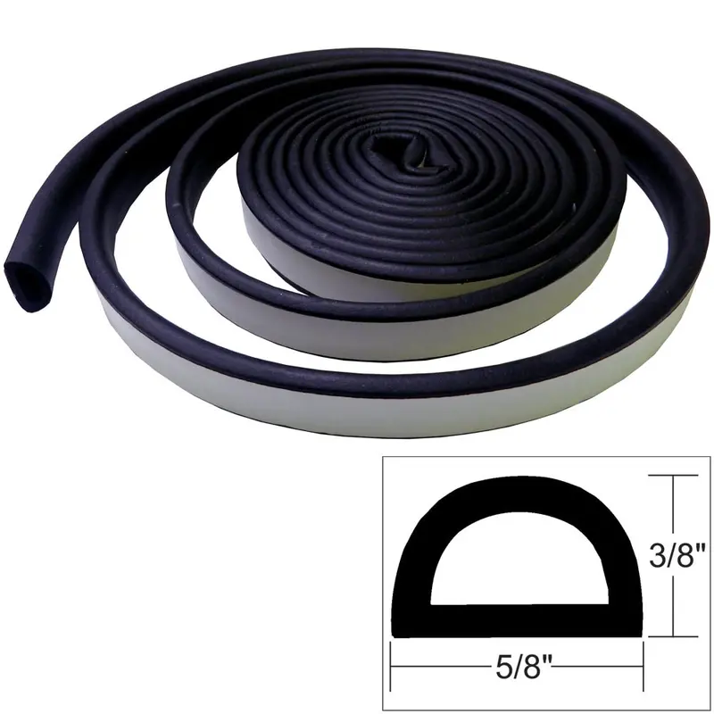 Taco Weather Seal - 10'L X 3/8"H X "W - Black [V30-0109B10-1] 1