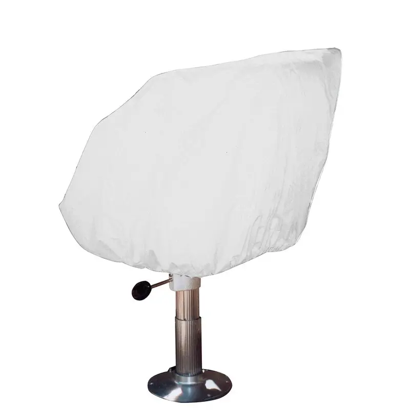 Taylor Made Helm/Bucket/Fixed Back Boat Seat Cover - Vinyl White [40230] 1