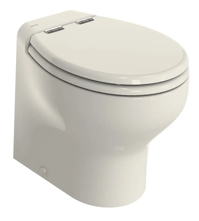 Tecma Silence Plus Double Button Flush Head (Bone, High) 1