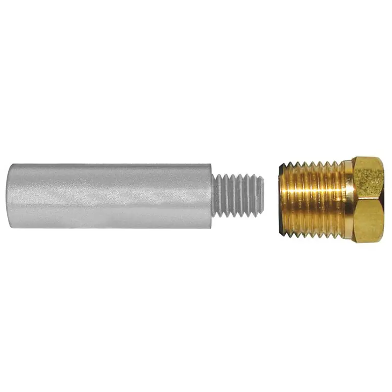 Tecnoseal E3 Pencil Zinc W/Brass Cap [Tec-E3-C] 1