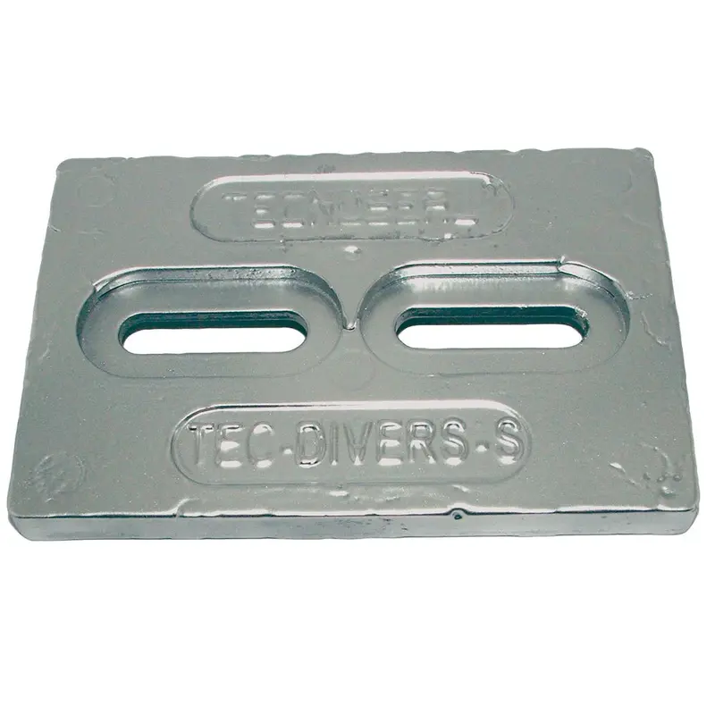 Tecnoseal Mini Zinc Plate Anode 6" X 4" X 1/2" [Tec-Divers-S] 1