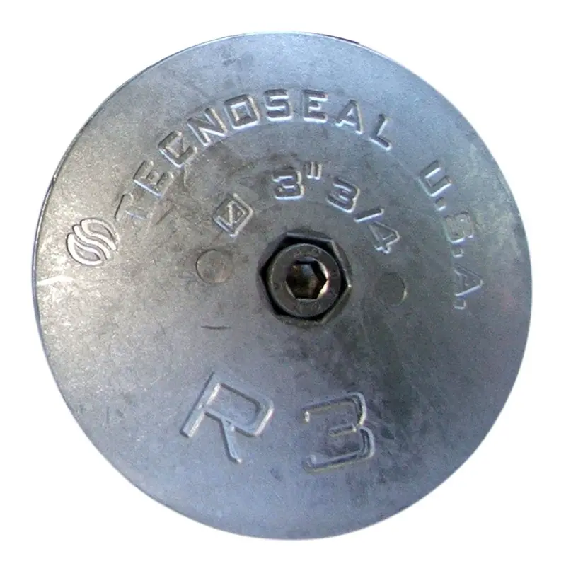 Tecnoseal R3al Rudder Anode - Aluminum - 3-3/4" Diameter [R3al] 1