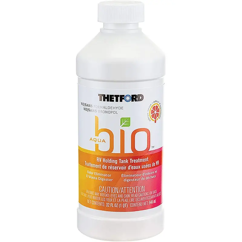 Thetford Aquabio Rv Holding Tank Treatment - Citrus Twist Scent - Formaldehyde Free - 32Oz [96607] 1