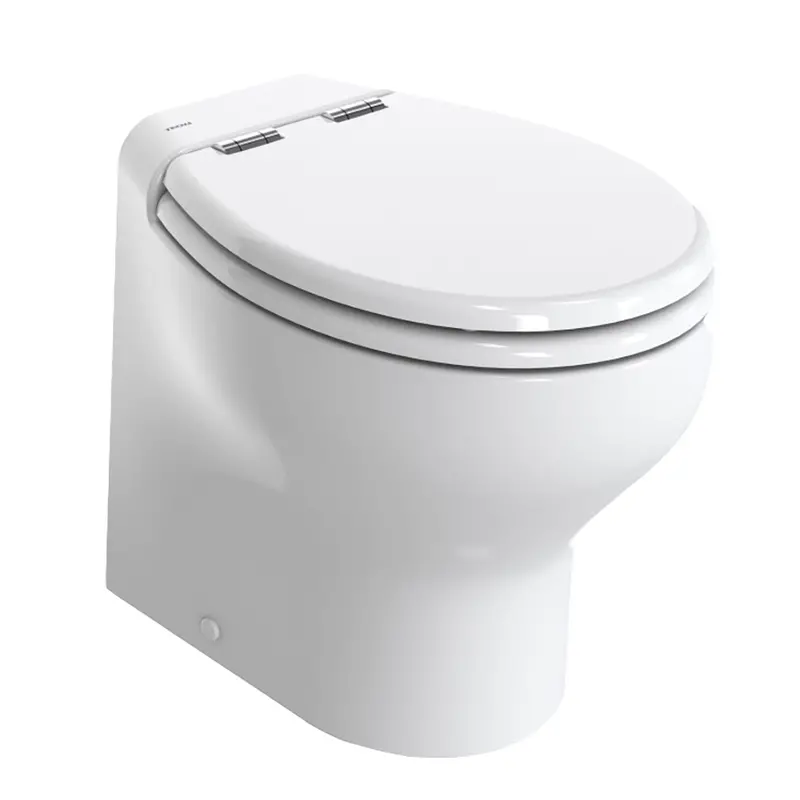 Thetford Silence Plus 2G W/.Wood Polyester Soft Close Seat  Standard Solenoid - High, White - 24V [T-S2g024nw/D00c00] 1