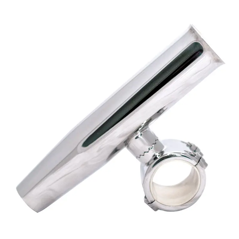 Tigress 1-1/2" Polished Ss Adjustable Clamp-On Rod Holder [88193] 1