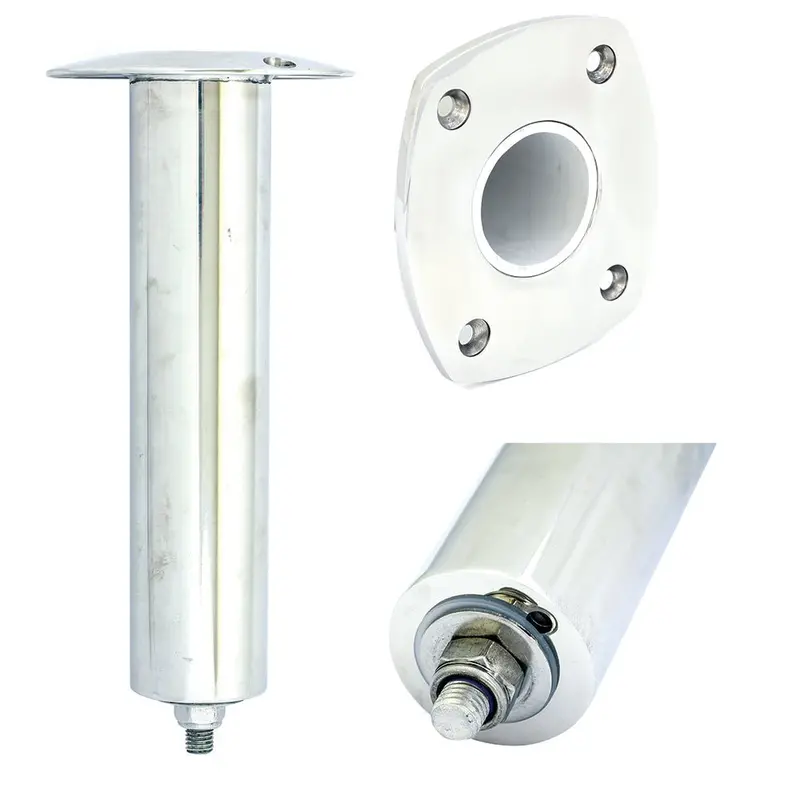 Tigress 4 Hole Extra Long Swivel Rectangular Head Rod Holder - 0 Degree - 12-1/2" [88522Xl] 1