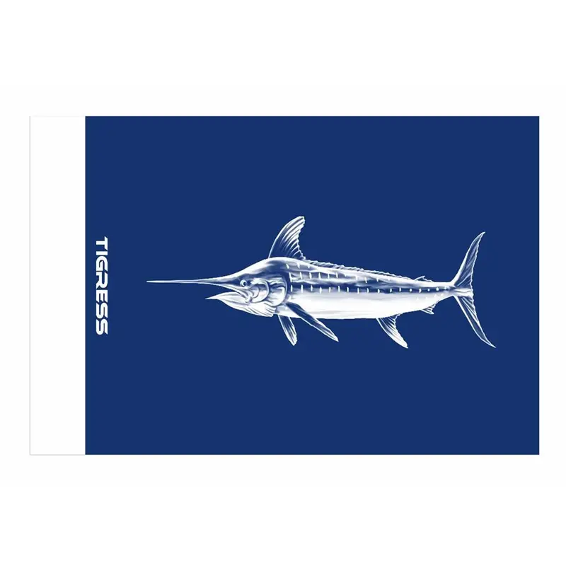 Tigress Blue Marlin Release Flag - 12" X 18" [88422] 1