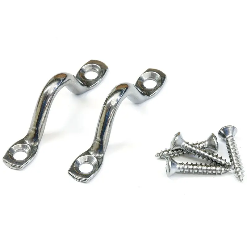 Tigress Stainless Steel Pad Eyes W/Stainless Steel Screws [88667] 1