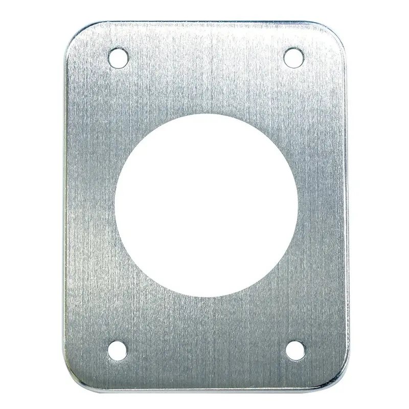 Tigress T-Top Aluminum Backing Plates - 5" X 6-1/2" X 1/4" - Pair [88932] 1