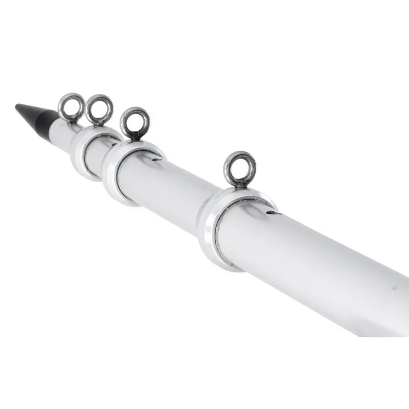 Tigress Xd Telescoping Aluminum Outrigger Poles - 15 - 1-1/8" Od Silver [88923] 1