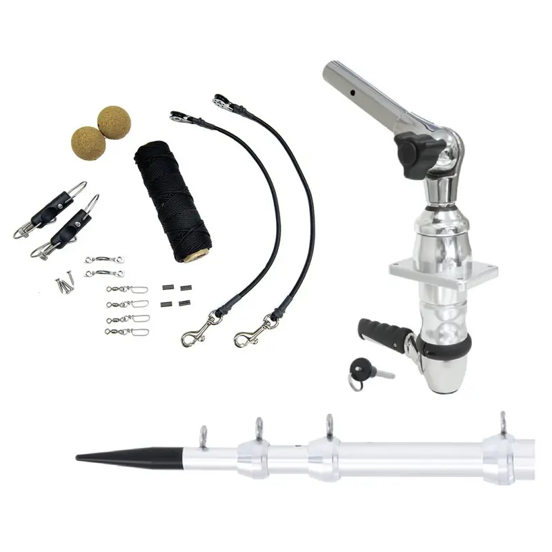 Tigress Xd Top Mount System - 15 - Silver Outriggers Elite Rigging Kit [88824] 1