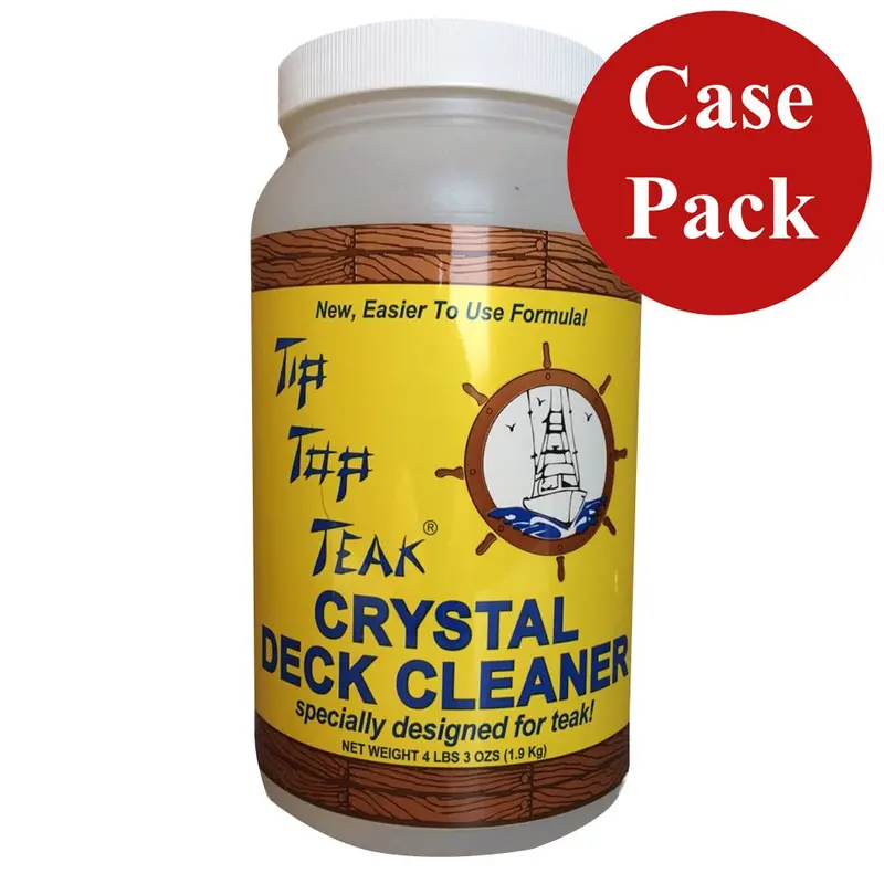 Tip Top Teak Tip Top Teak Crystal Deck Cleaner - Half Gallon (4Lbs 3Oz) - *Case Of 6* [Tc 2001Case] 1
