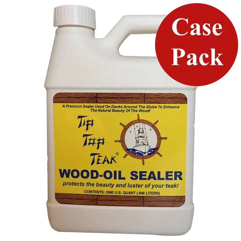 Tip Top Teak Tip Top Teak Wood Oil Sealer - Quart - *Case Of 12* [Ts 1001Case] 1