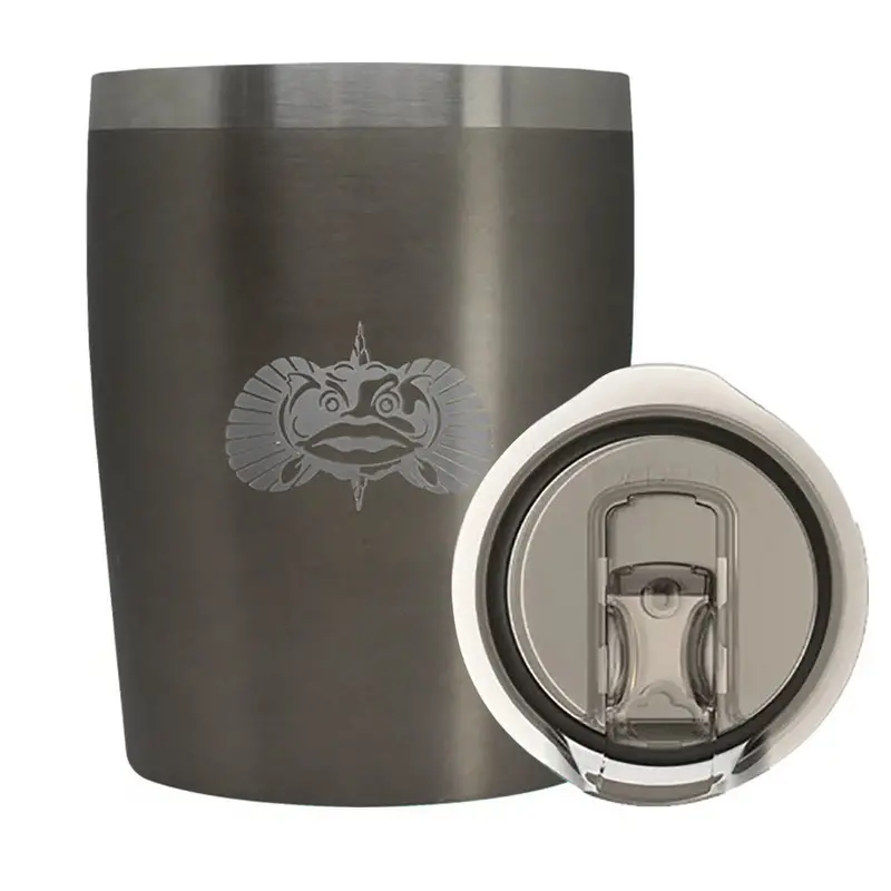 Toadfish Non-Tipping 10Oz Rocks Tumbler - Graphite [1077] 1