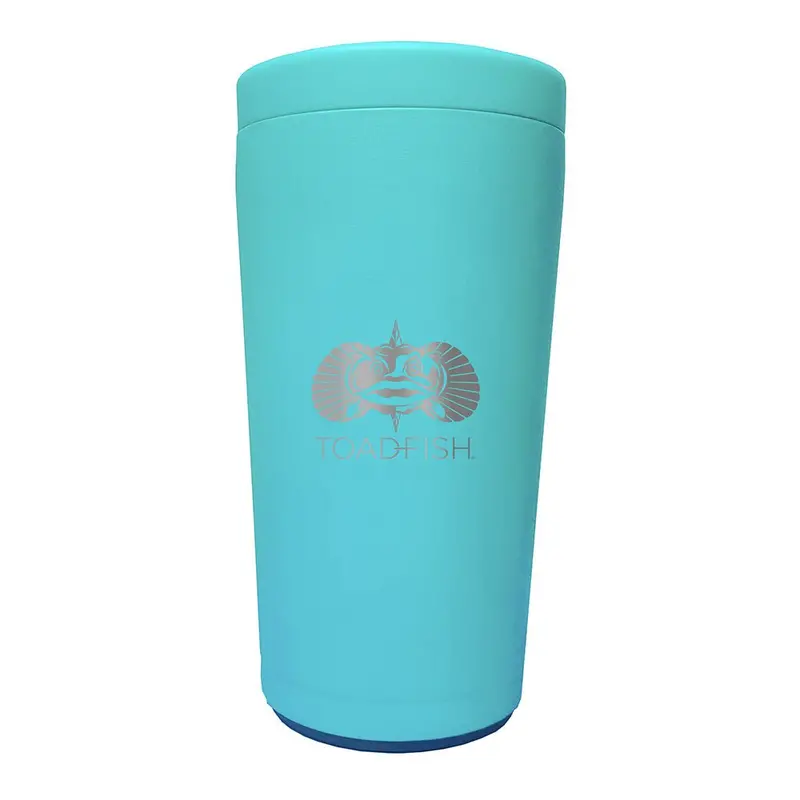 Toadfish Non-Tipping Can Cooler 2.0 - Universal Design - Teal [5004] 1