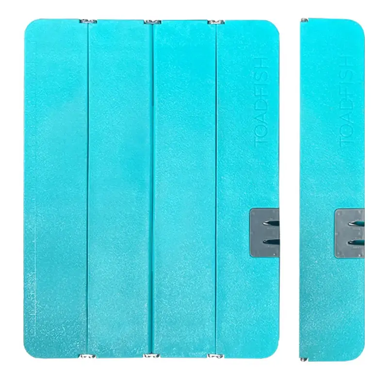 Toadfish Stowaway Folding Cutting Board W/Built-In Knife Sharpener - Teal [1054] 1