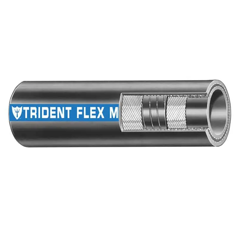 Trident Marine 1-1/2" Flex Marine Wet Exhaust  Water Hose - Black - Sold By The Foot [250-1126-Ft] 1