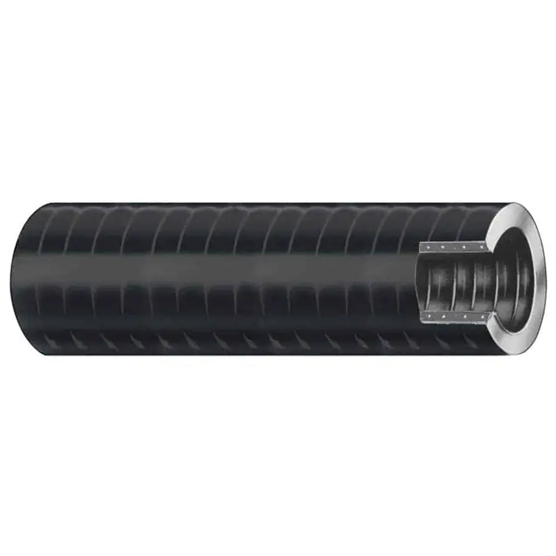 Trident Marine 1-1/2" X 50 Vac Xhd Bilge  Live Well Hose - Hard Pvc Helix - Black [149-1126] 1