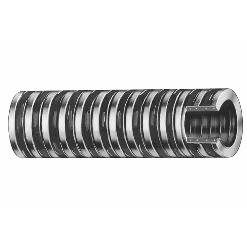 Trident Marine 1-1/8" X 50 Heavy Duty Pvc Bilge  Livewell Hose (Fda) - Clear W/Black Helix [147-1186] 1
