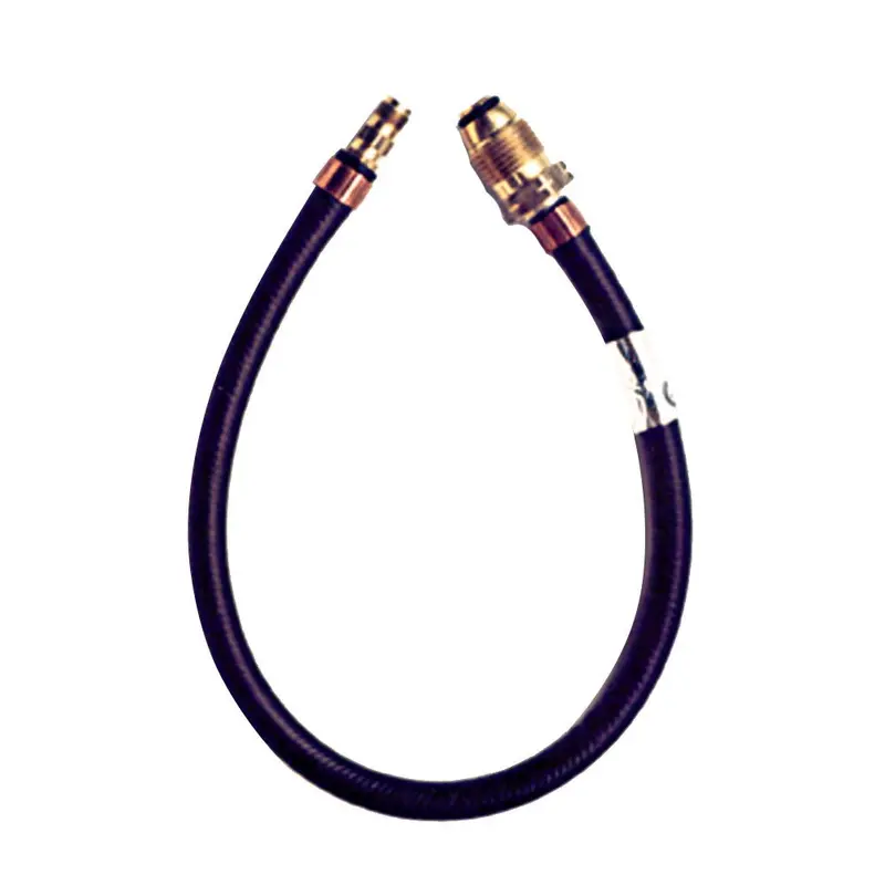 Trident Marine 20" Pigtail Hose Male Fitting X 1/4" Male Inverted Flare Fitting [1014-1401-20] 1