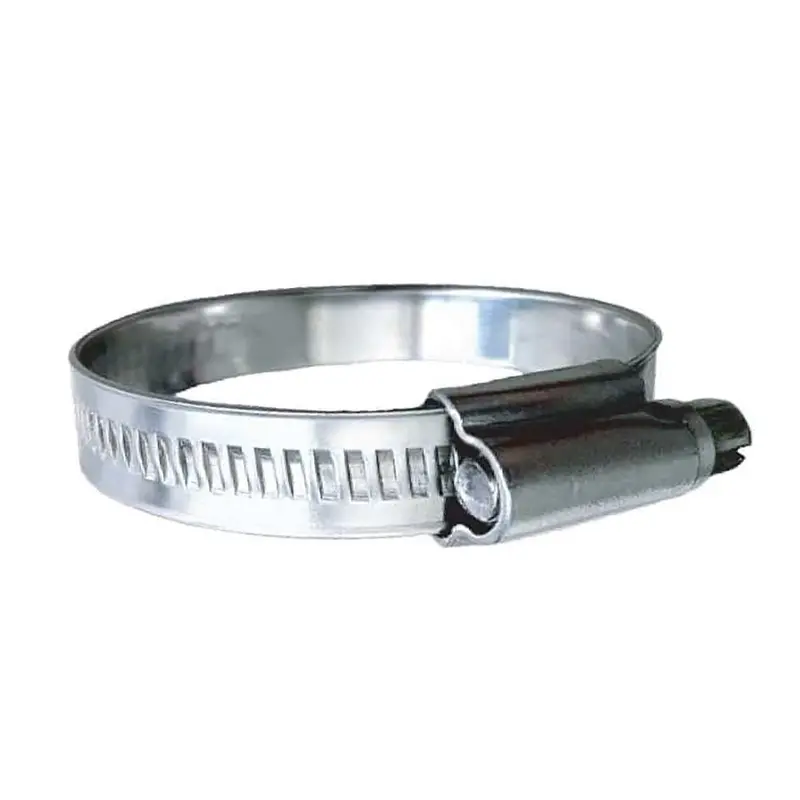 Trident Marine 316 Ss Non-Perforated Worm Gear Hose Clamp - 15/32" Band - (1-1/4"  1-3/4") Clamping Range - 10-Pack - Sae Size 20 [710-1141] 1