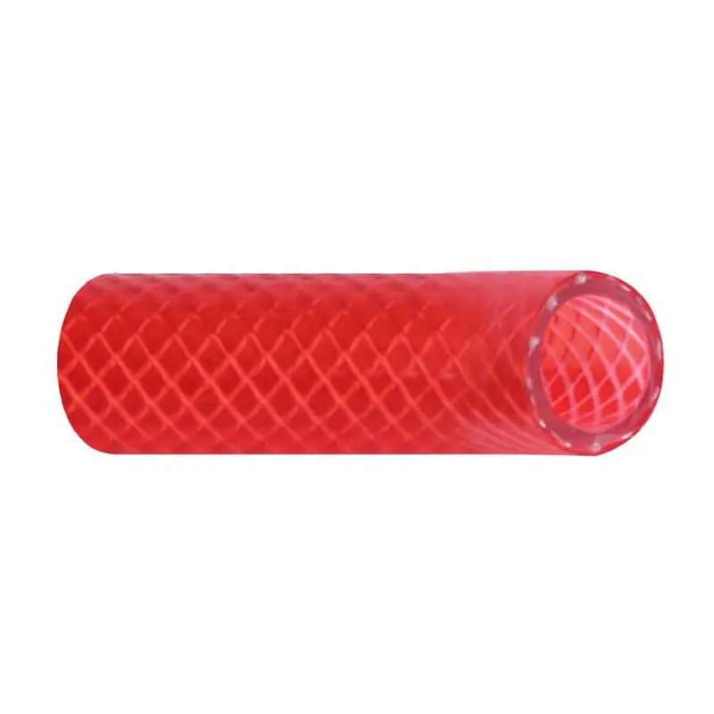 Trident Marine 5/8" Reinforced Pvc (Fda) Hot Water Feed Line Hose - Drinking Water Safe - Translucent Red - Sold By The Foot [166-0586-Ft] 1