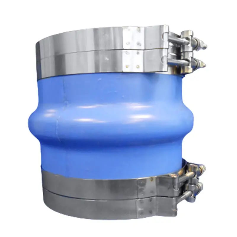 Trident Marine 6" Id Blue Silicone Molded Wet Exhaust Hump W/4 T-Bolt Clamp [270V6000-S/S] 1