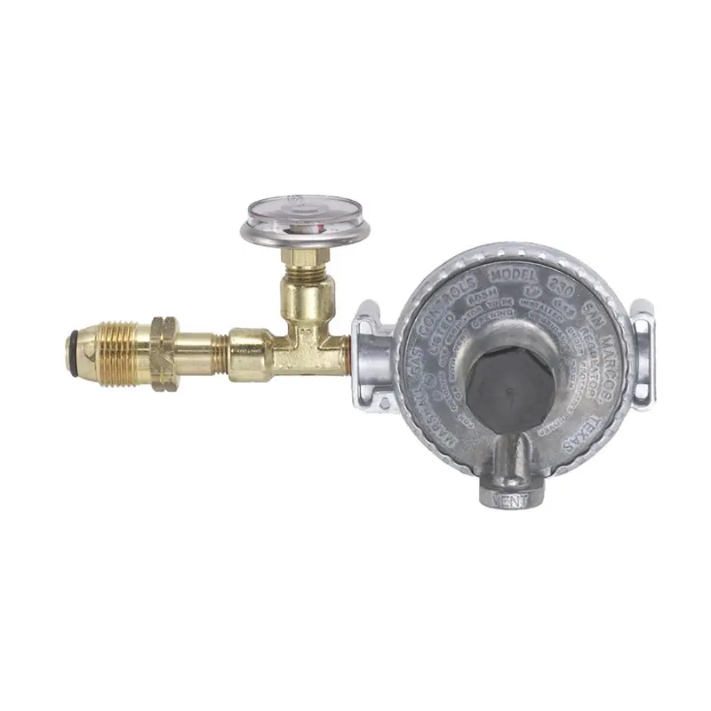 Trident Marine Single Stage Regulator W/300 Psi Gauge W/Tank Mount [1200-1411] 1