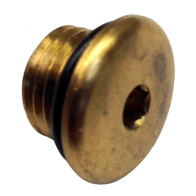 Uflex Brass Plug W/O-Ring For Pumps [71928P] 1