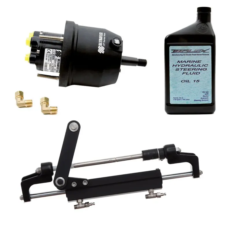 Uflex Hyco 1.1 Front Mount Ob System Up To 175Hp - Includes Up20 Fm Helm, 2Qts Of Oil, Uc95-Obf Cylinder [Hyco 1.1] 1