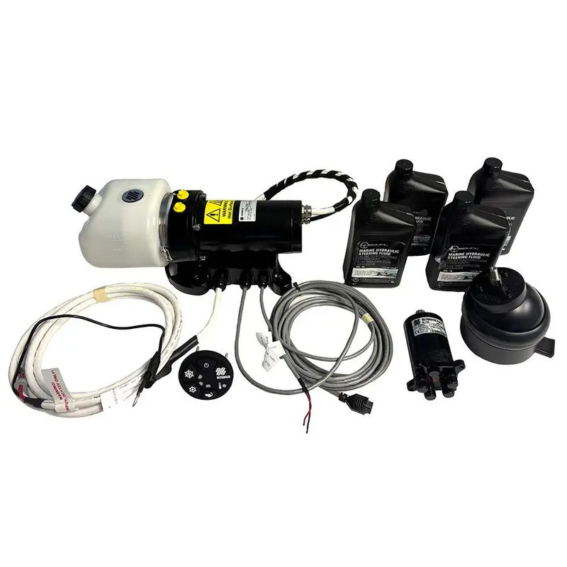 Uflex Masterdrive Steering System - Single Station Retrofit Kit - Masterdrive 40Cc Tilt Mount Helm  Upmd Power Unit (No Cylinders Included) [Md40t] 1