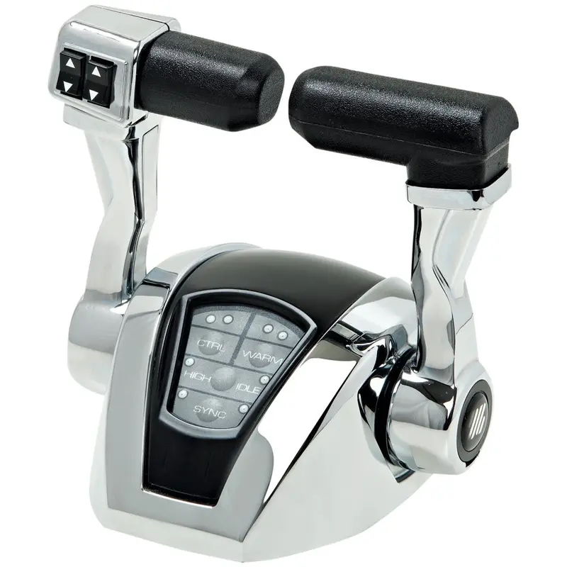 Uflex Power A Electronic Control Package - Dual Engine/Single Station - Mechanical Throttle/Mechanical Shift W/Trim [Mm21t] 1