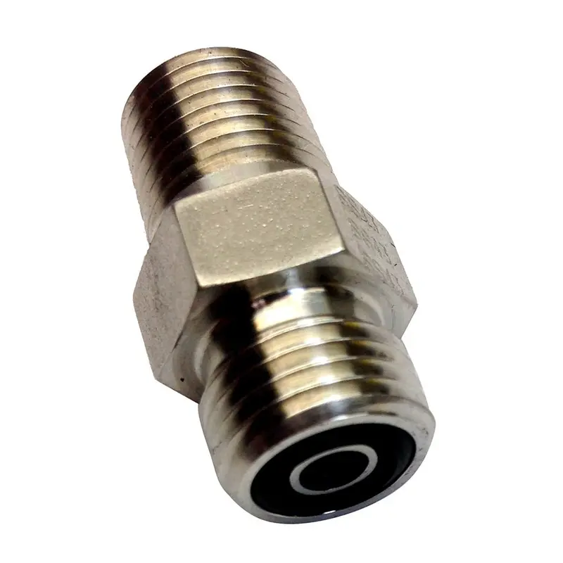 Uflex Powertech Male Connector F/Autopilot To Orf Hose [Ups 4-4 Flo-Ss] 1