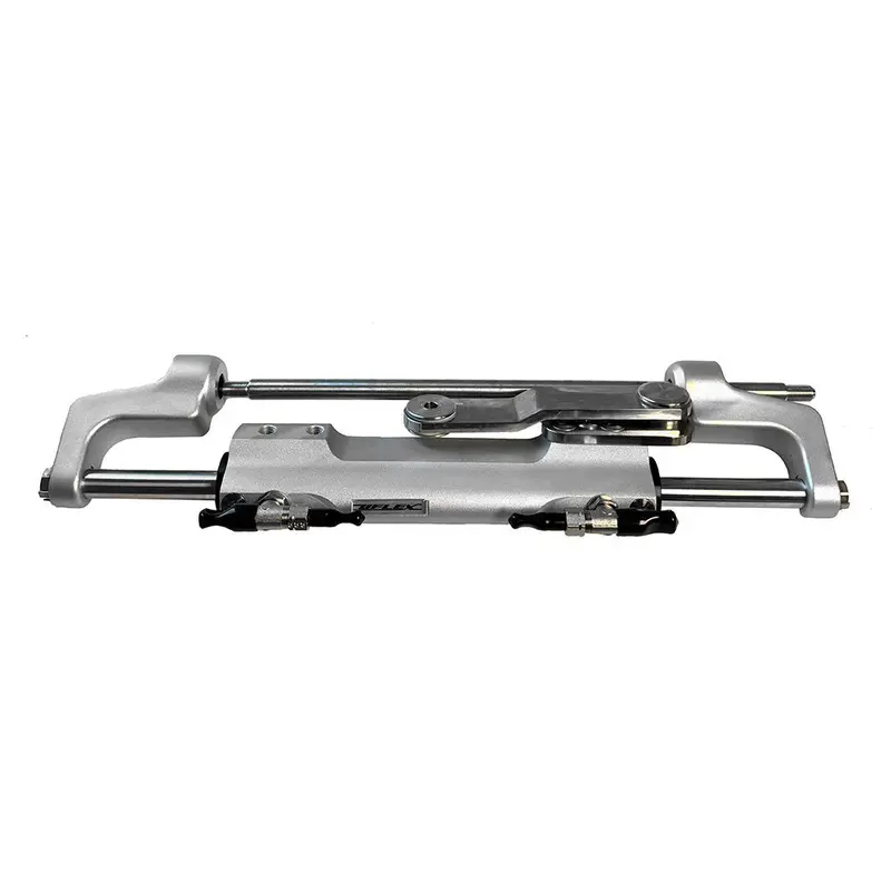 Uflex Silversteer Uc128ts High Performance Cylinder V2p W/Offset Link Arm - Port Version [Uc128ts-Svs 2P] 1
