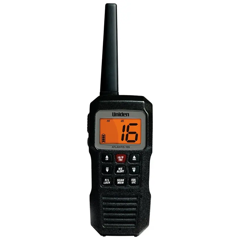 Uniden Atlantis 155 Handheld Two-Way Vhf Floating Marine Radio [Atlantis 155] 1