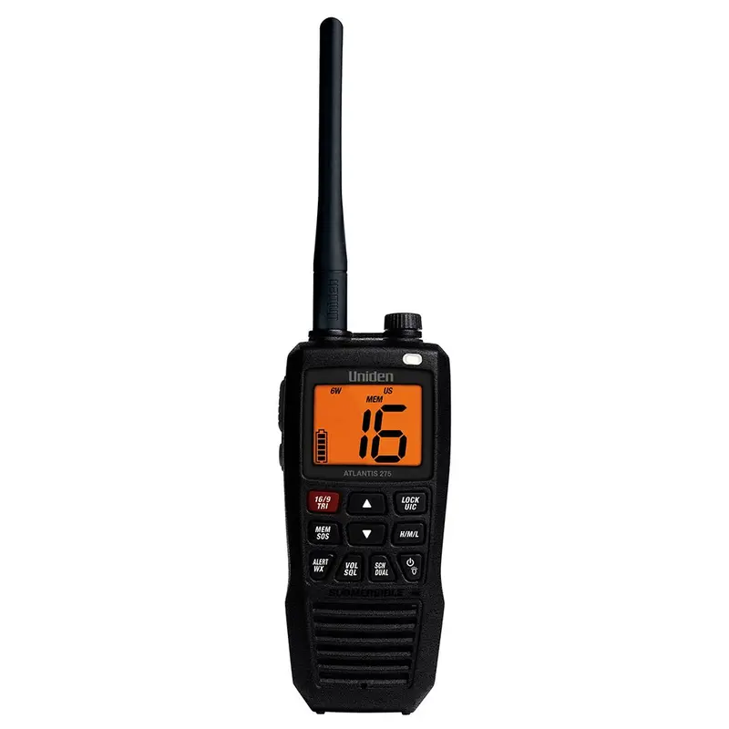 Uniden Atlantis 275 Floating Handheld Vhf Marine Radio [Atlantis 275] 1