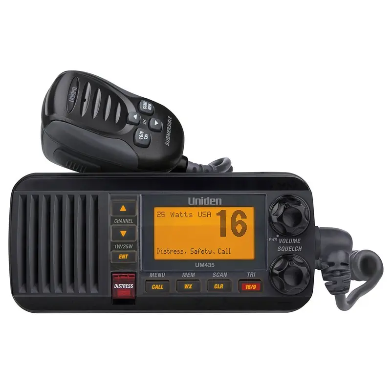 Uniden Um435 Fixed Mount Vhf Radio - Black [Um435bk] 1