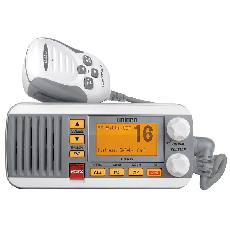 Uniden Um435 Fixed Mount Vhf Radio - White [Um435] 1