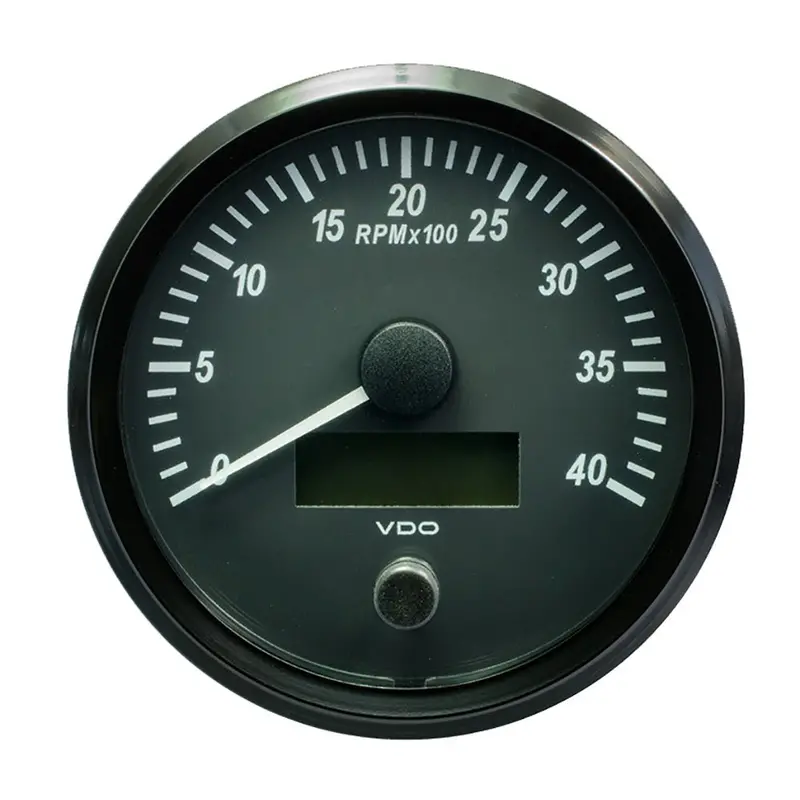 Vdo Singleviu 100Mm (4") Tachometer - 4000 Rpm [A2c3832800030] 1